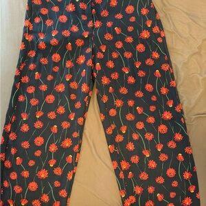 Floral Print Pants